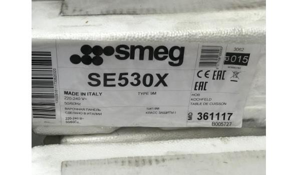 Nieuw 2-pits elektrisch kookvuur SMEG type SE530X